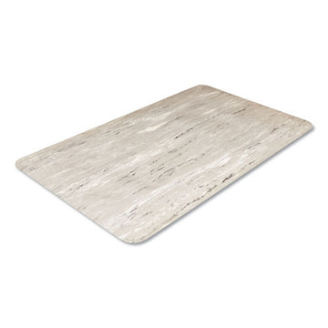 Crown Cushion-step Surface Mat, 36 X 60, Marbleized Rubber, Gray freeshipping - TVN Wholesale